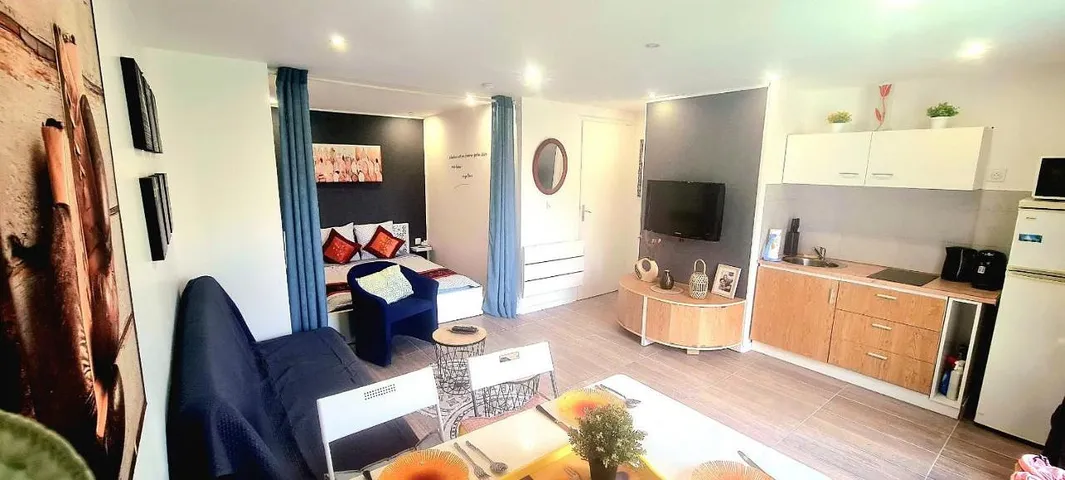 Apartamento de vacaciones para 4 personas, con terraza y jardín - 1