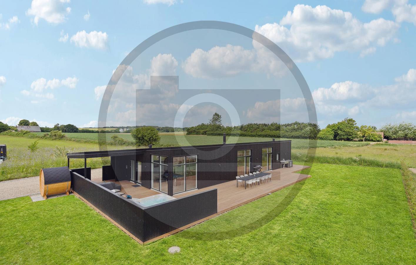Ferienhaus für 12 Personen mit Garten in Mørkholt, Børkop