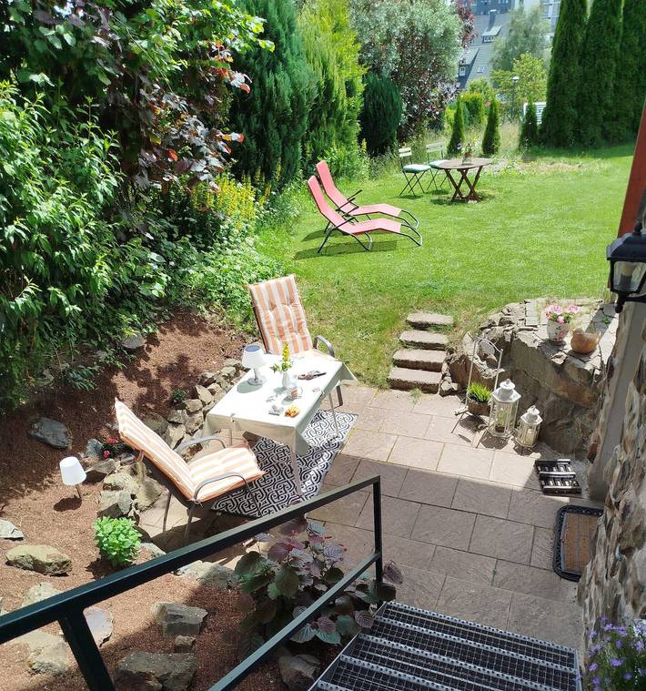 Ferienwohnung für 2 Personen, mit Balkon/Terrasse und Terrasse sowie Garten in Winterberg - 3