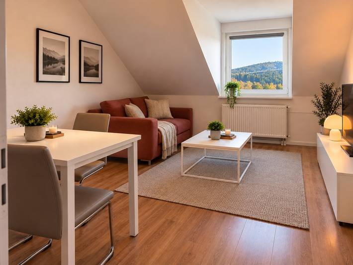 Ganze Wohnung, Felix Living 16 – Lusenblick - Apartment für 2 Personen in Mauth, Šumava Mountains