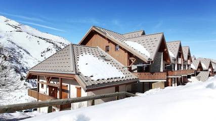 Chalet pour 7 personnes, avec piscine et balcon à Valmeinier