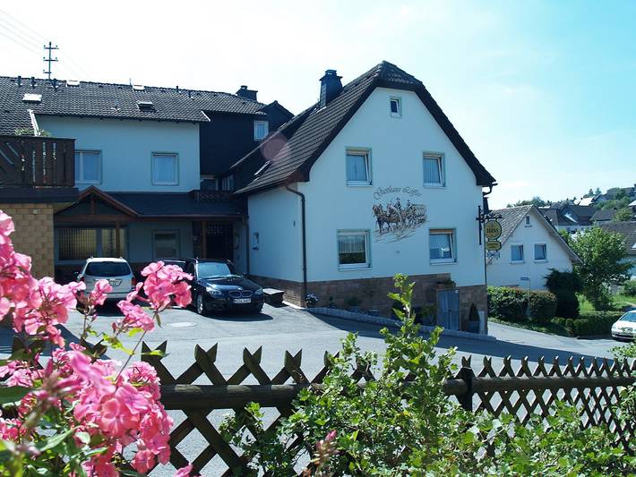 Pension für 4 Personen, mit Terrasse und Sauna sowie Balkon/Terrasse