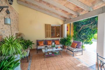 Chalet in Búger, Interior de Mallorca für 6 