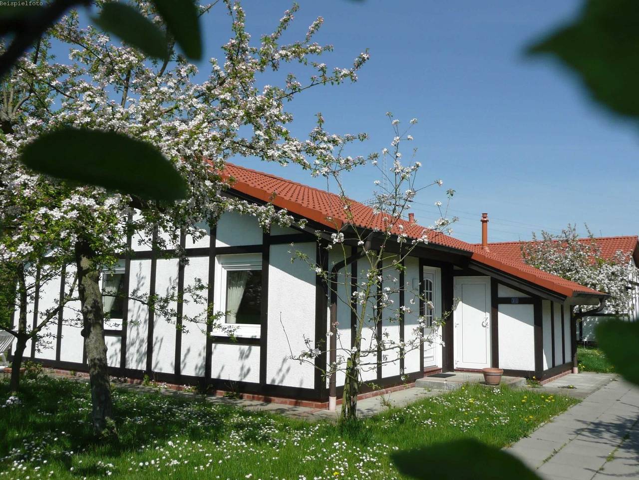 Ferienhaus Kogge im Feriendorf Altes Land - Ferienhaus 306 Kogge 60qm bis 5 Personen mit Haustier in Hollern-Twielenfleth, Altes Land Stade