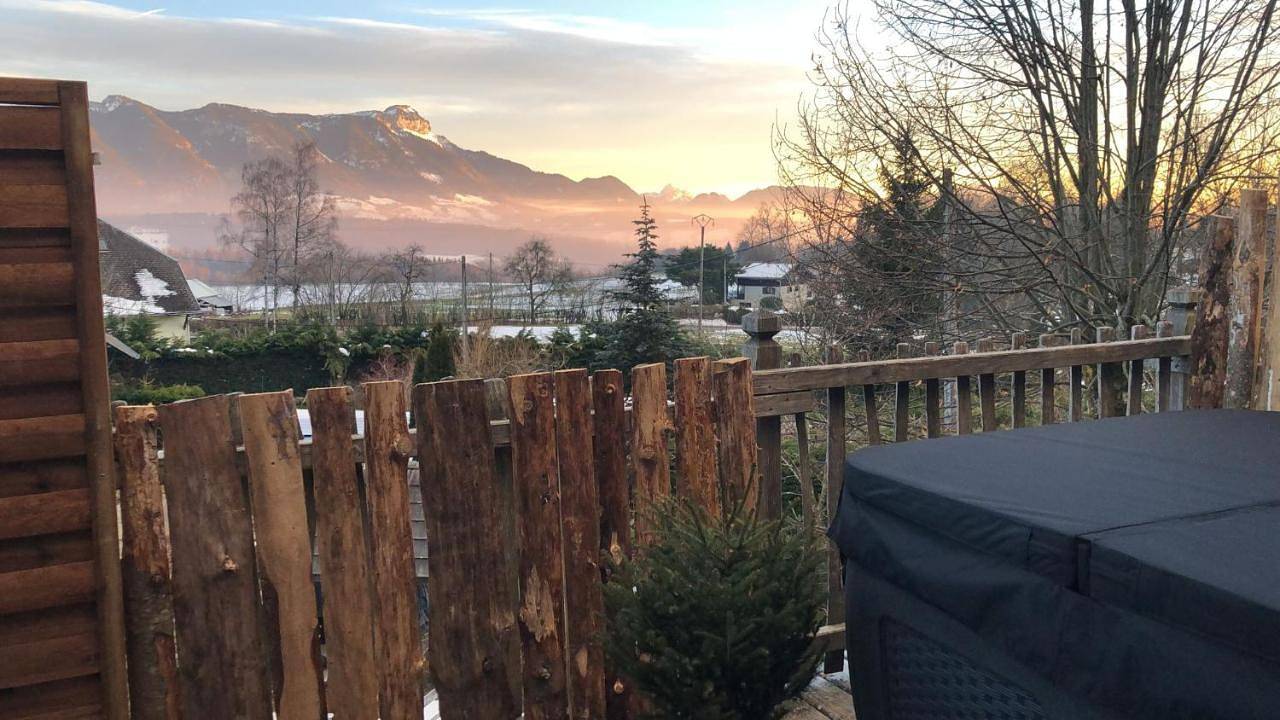 La Cabane à l'Orée des Bornes in Fillière, Région d'Annecy
