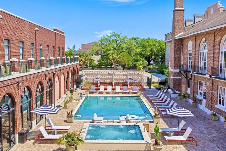 Apartamento para 4 personas, con jacuzzi y piscina en New Orleans