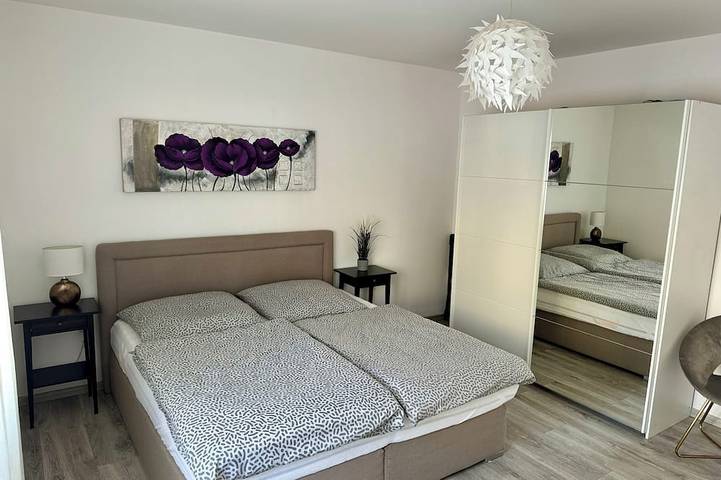 Gîte pour 3 personnes, avec balcon et jardin, animaux acceptés à Bad Nauheim - 3