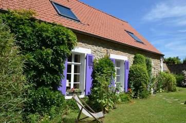 Cottage pour 2 personnes, avec jardin et vue à Wissant