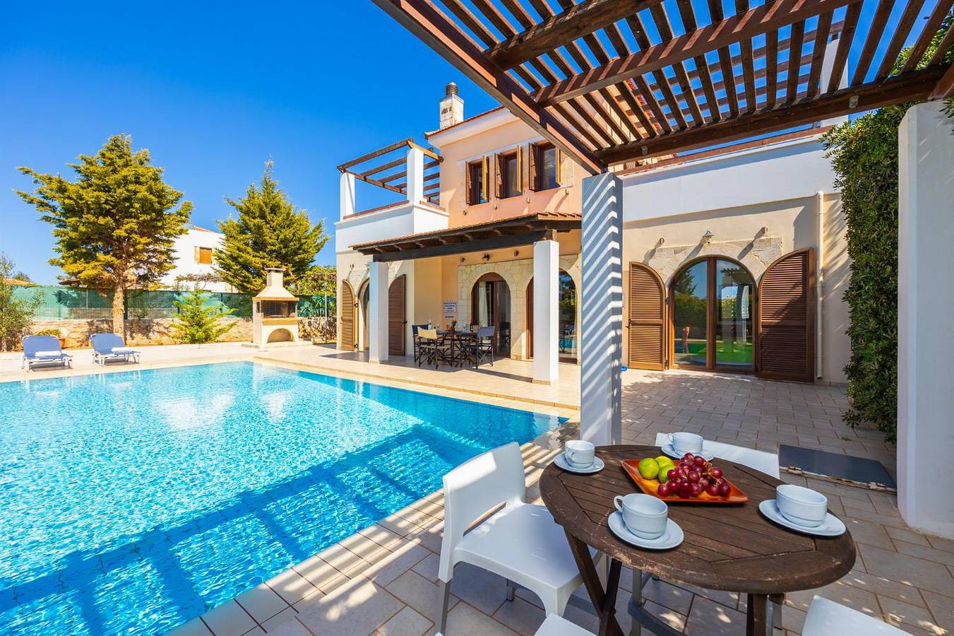 Villa für 7 Personen mit Terrasse in Kefalas, Vamos