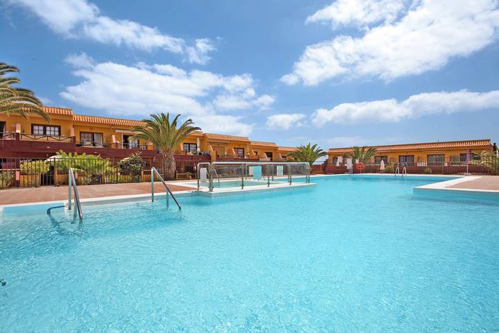 Ferienwohnung für 4 Personen, mit Garten und Kinderpool auf Fuerteventura