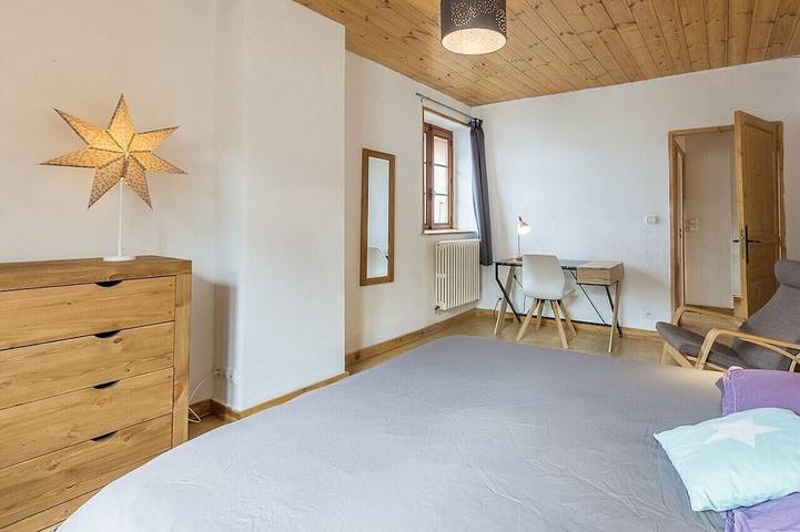 Gîte pour 11 personnes, avec jardin et balcon, animaux acceptés à Sollières-Sardières - 4