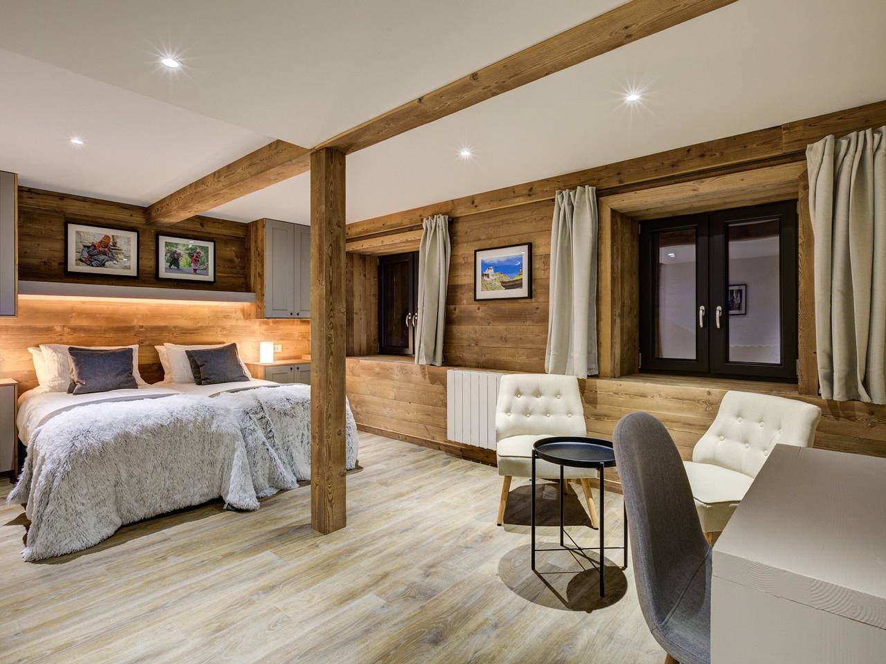 Gemütliches Chalet im Zentrum - 10 Pers, Haustiere erlaubt, kostenloses Wlan in La Plagne, La Plagne-Tarentaise