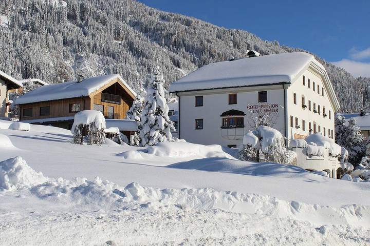 Hotel für 2 Personen, mit Sauna und Garten, kinderfreundlich in Obertilliach
