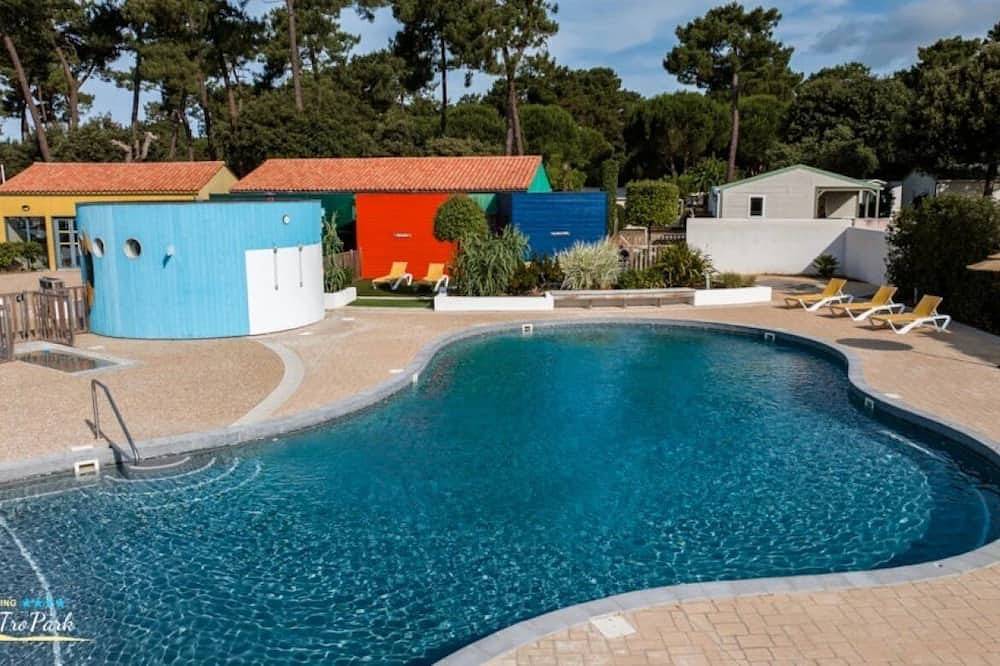 Zecamping 4 étoiles locatif Tv 25m2 in Saint-Trojan-les-Bains, Côte de Beauté