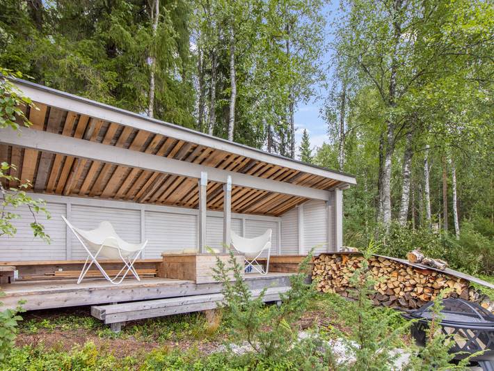 Villa white water in Lappland