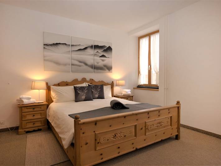 Ferienwohnung für 4 Personen, mit Balkon und Terrasse in Pontresina - 3