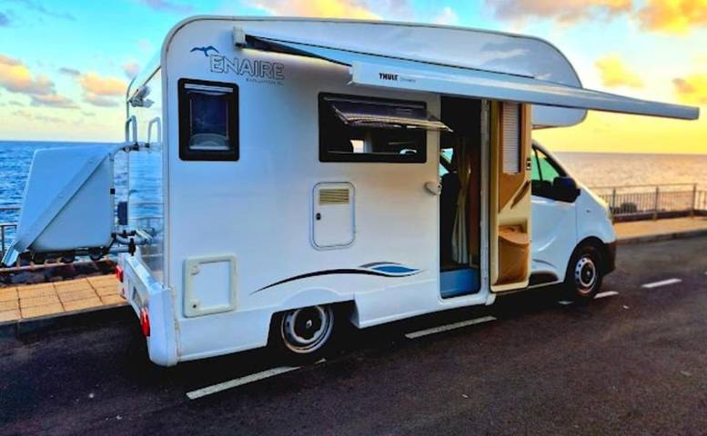 Camping para 4 personas, con vistas en Tenerife