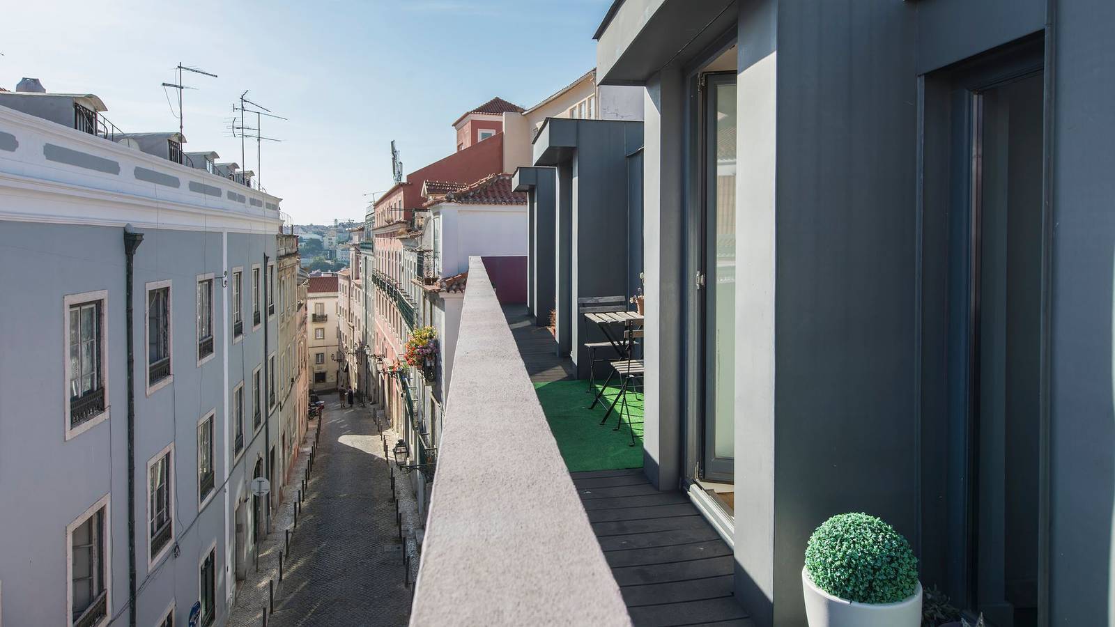 Apartamento entero, Apartamento de vacaciones para 4 personas con balcón in Misericórdia, Lisboa