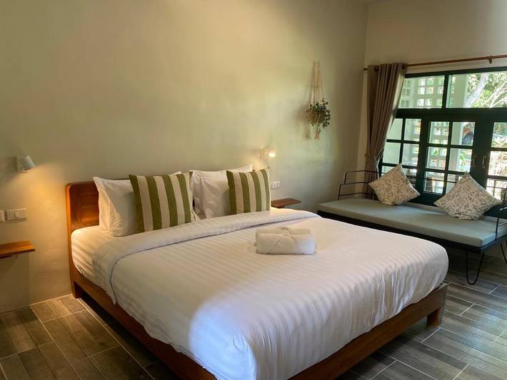 Appartement de vacances pour 2 personnes, avec jardin