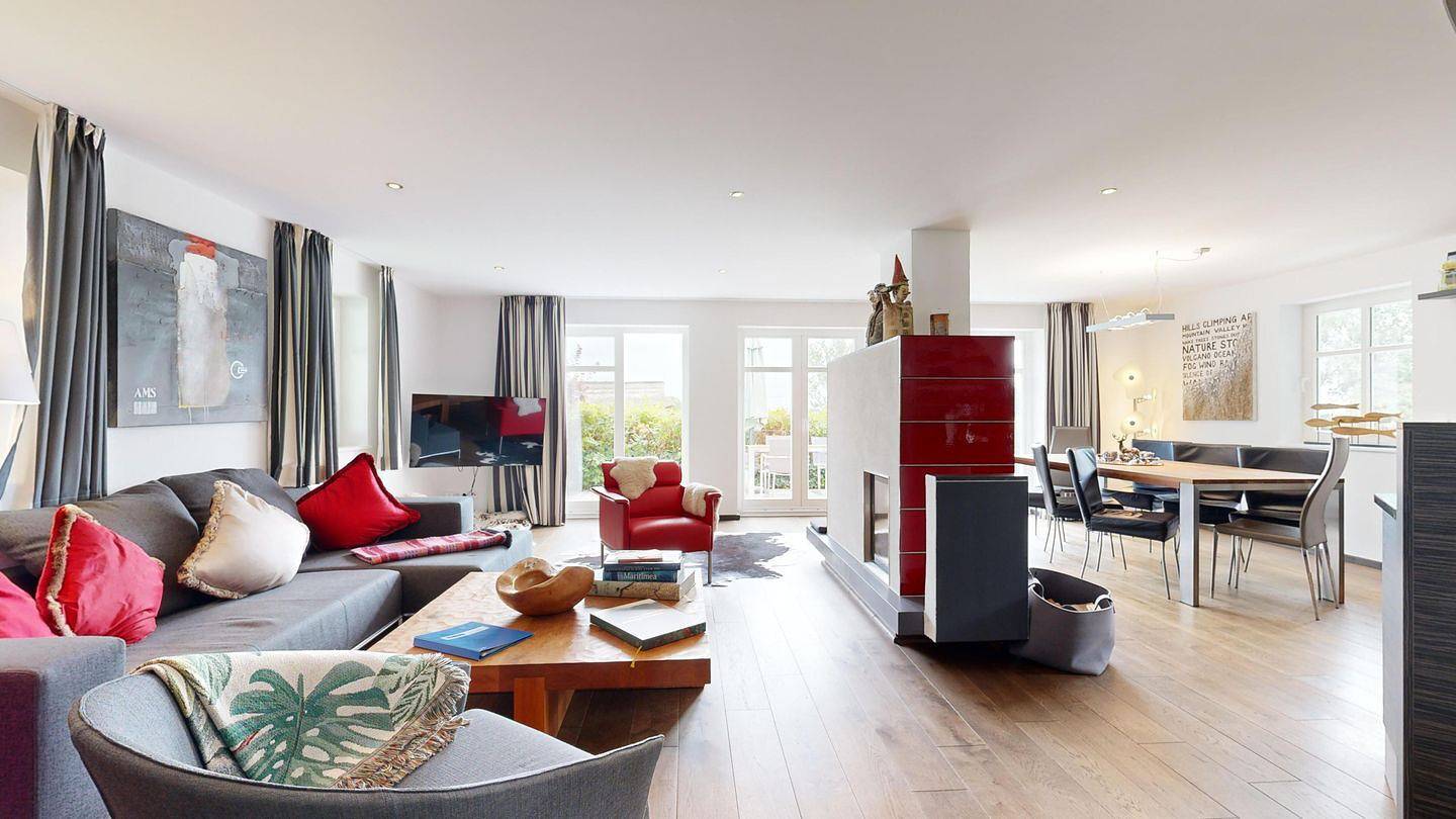 Exklusive Ausstattung in ruhiger Lage mit Meerblick, Kamin, Sauna, Garten in Groß Stresow, Putbus