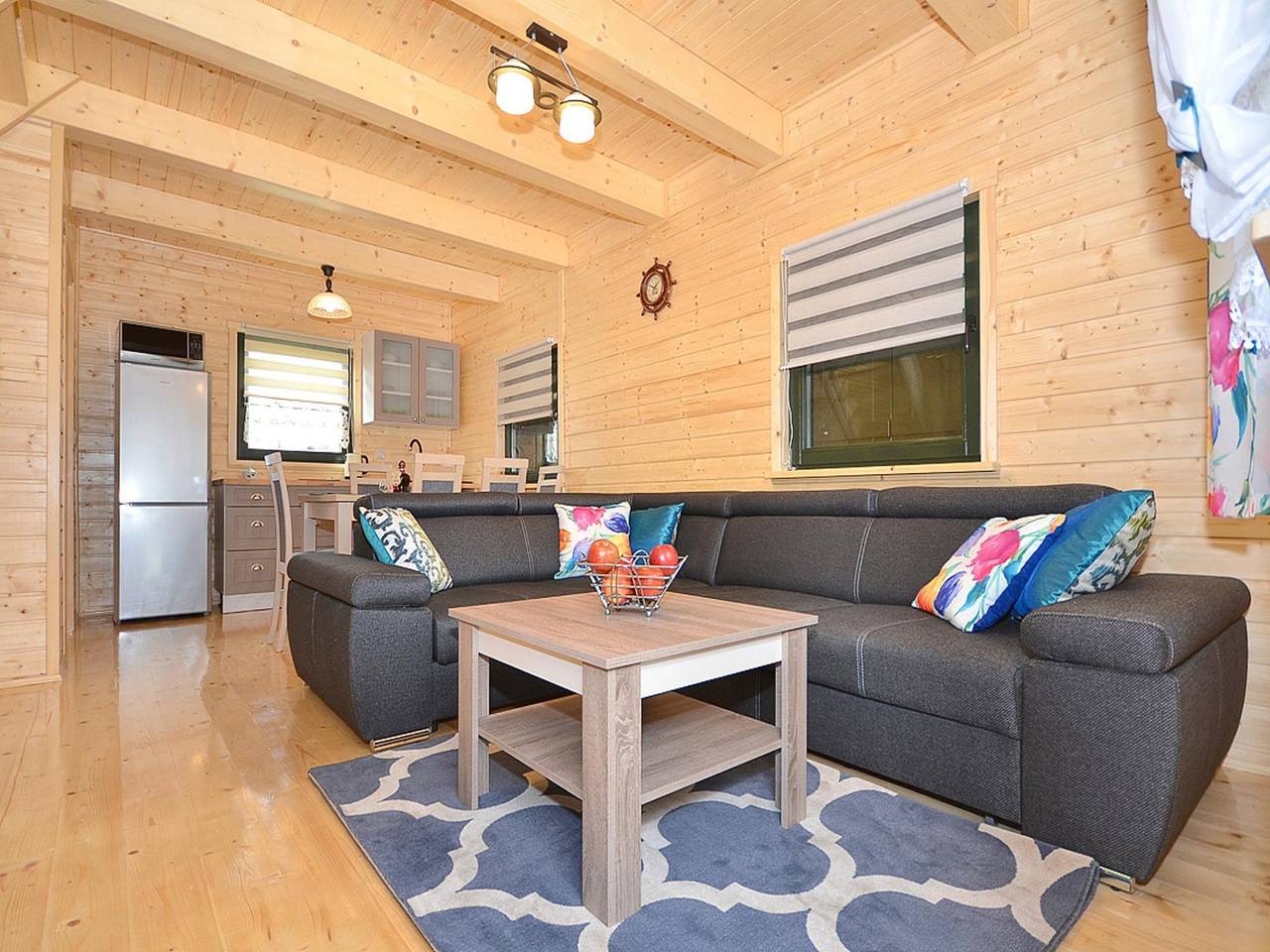 Ferienhaus nahe Strand Dąbki in Dąbki, Powiat Sławieński