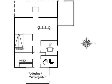 Ferienhaus für 4 Personen in Kalundborg, Røsnæs, Bild 1