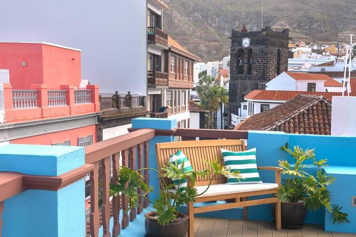 Gîte pour 3 personnes, avec terrasse et vue à Santa Cruz de La Palma - 4