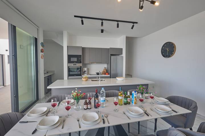 Villa für 11 Personen, mit Meerblick und Garten auf Zypern - 3