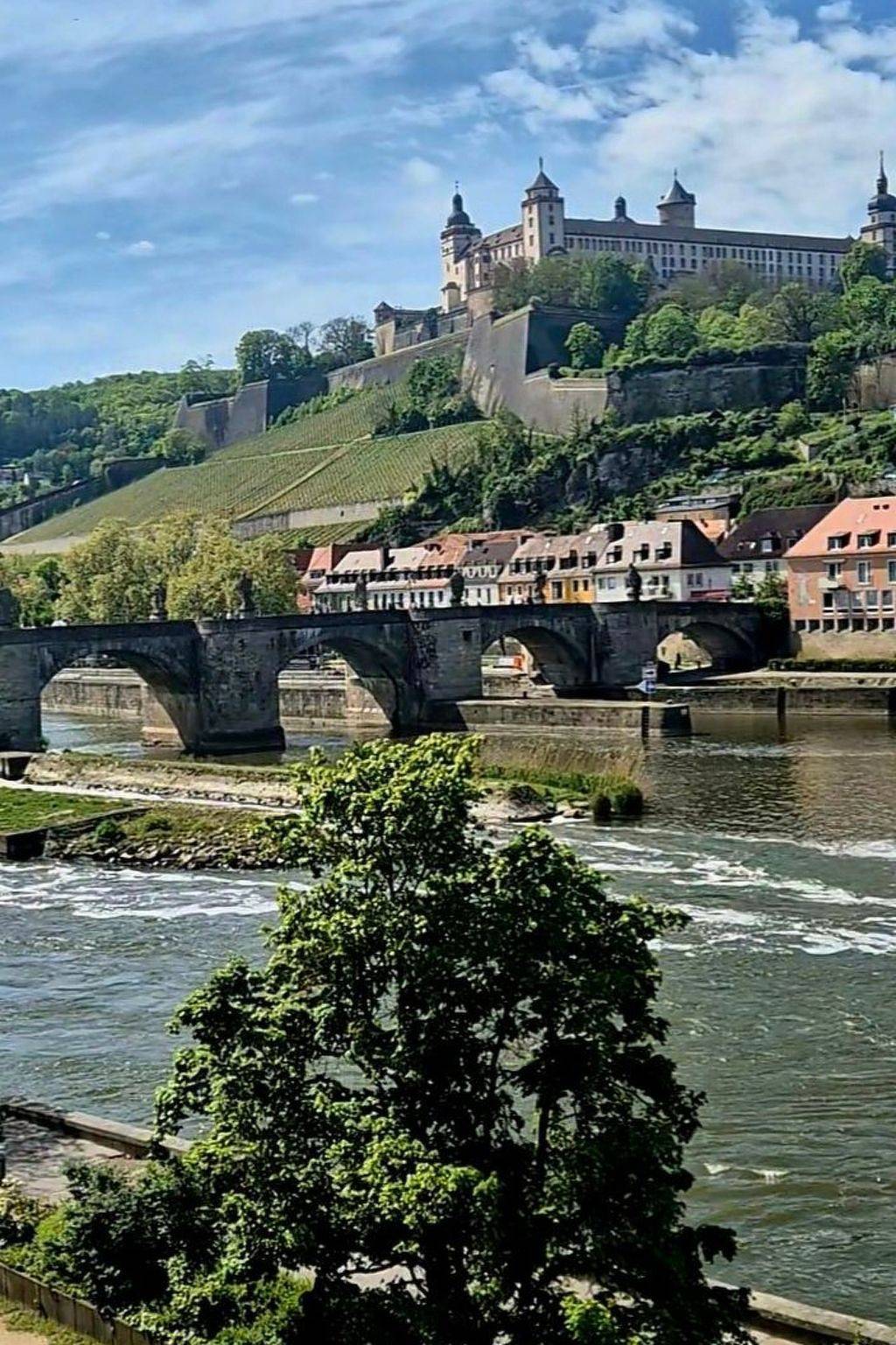Ganze Wohnung, Fewo Festungsblick in Würzburg, Fränkisches Weinland
