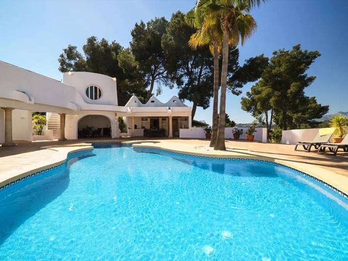 Villa voor 4 personen, with Balkon and Terras as well as Tuin in Moraira