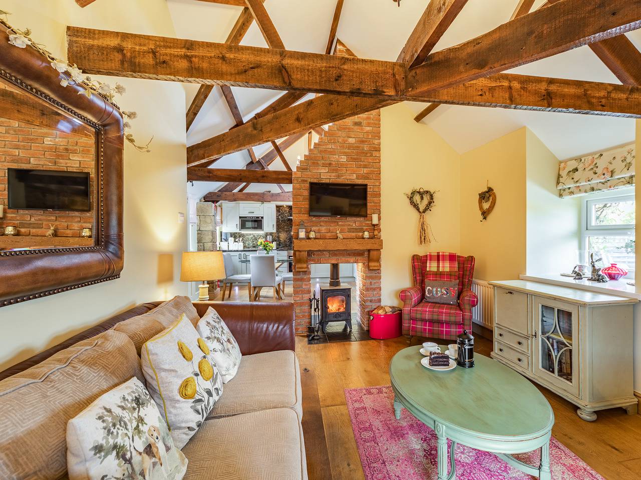Glamping for 4 People in Northumberland, North East England