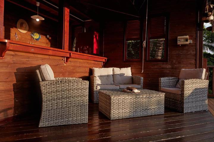 Villa pour 6 personnes, avec piscine ainsi que jardin et vue à Deshaies - 4