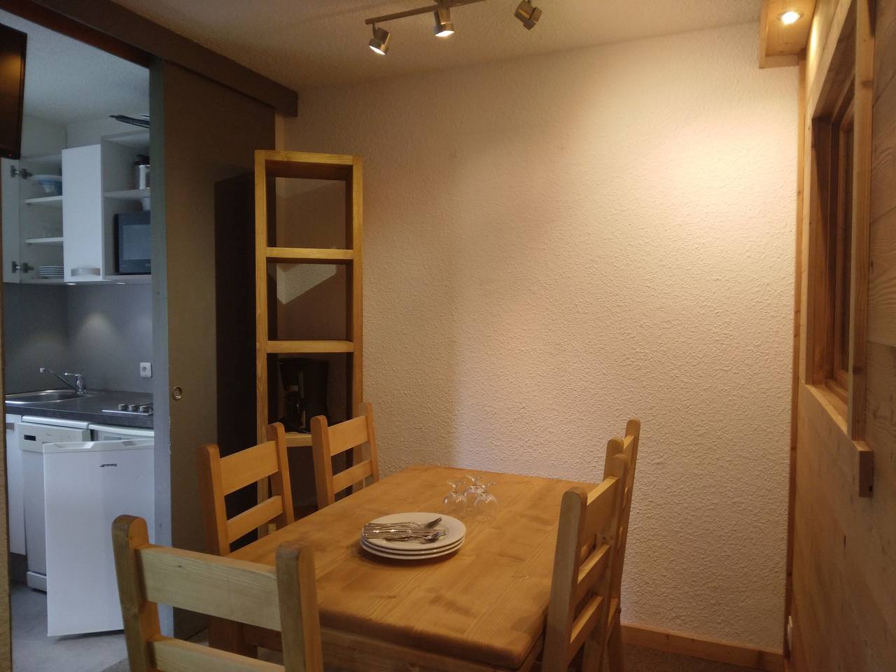 Ganzes Studio, Renoviertes Studio, 4 Pers, direkter Pistenzugang, Haustiere erlaubt in La Plagne, La Plagne-Tarentaise