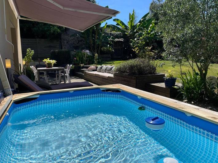 Chambre d’hôte pour 2 personnes, avec Terrasse et Jardin à Gévezé