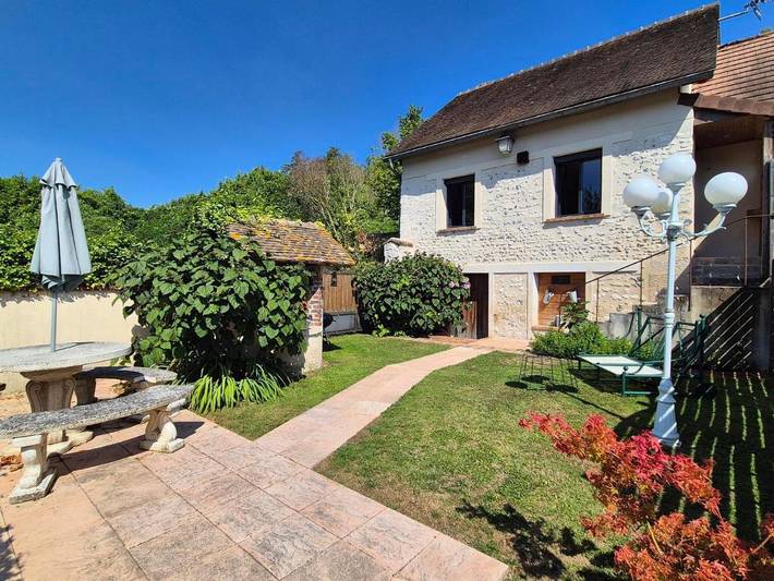 Appartement de vacances pour 4 personnes, avec Terrasse ainsi que Jardin et Vue