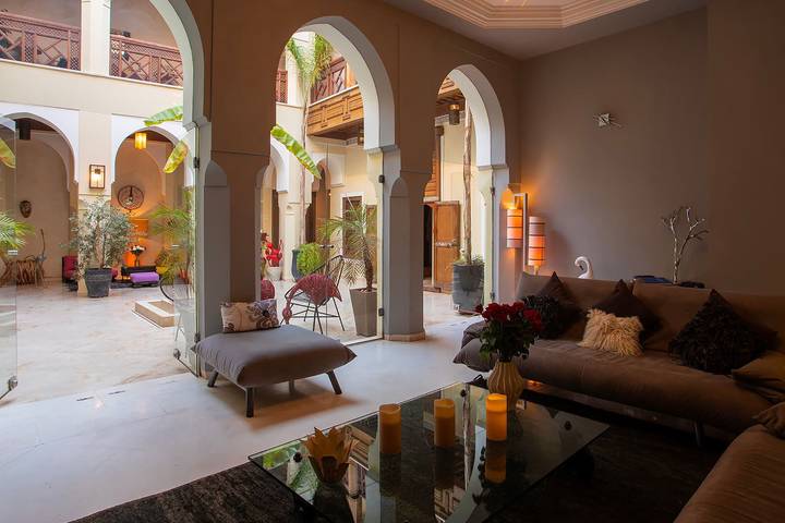 Villa pour 12 personnes, avec jardin et terrasse à Marrakech - 4