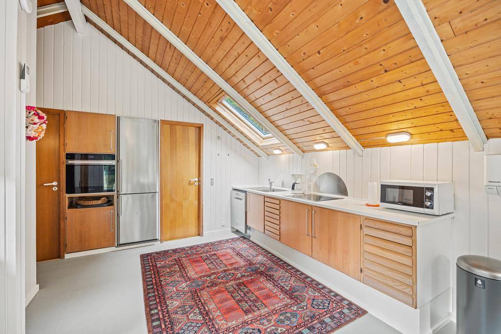 Ferienhaus mit Retrocharme mit Kamin in Houstrup - 1 Hund in Nørre Nebel, Varde