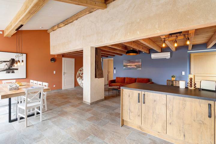 Casa de vacaciones «Le Nougaillou - Les Carassonnes» con piscina compartida, Wi-Fi y aire acondicionado in Saint-Nexans, Périgord Pourpre