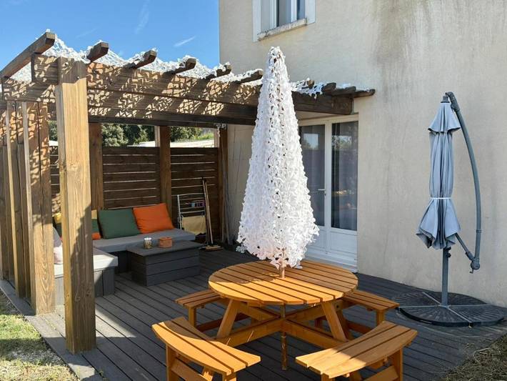 Maison de vacances pour 4 personnes, avec jardin ainsi que vue et terrasse - 1
