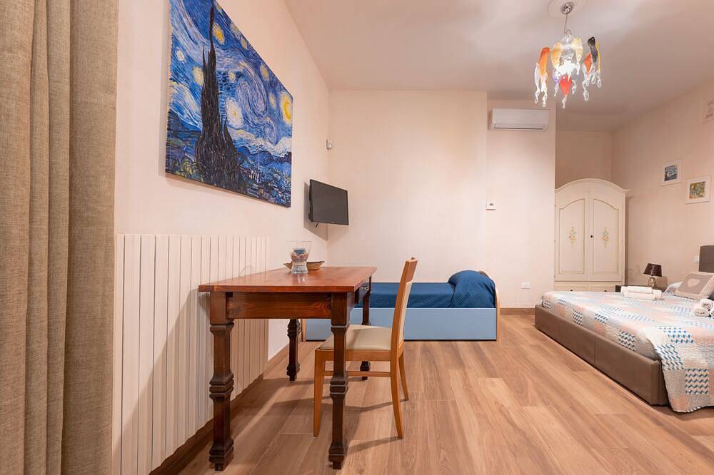 Appartement entier, Appartement 'La Dimora Di Marco - Notte Stellata' avec terrasse partagée, Wi-Fi et climatisation in Melendugno, Province de Lecce