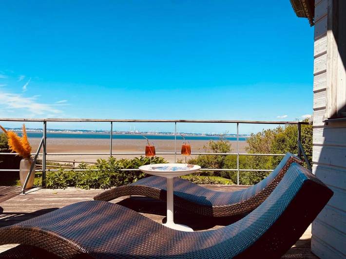 Location de vacances pour 6 personnes, avec balcon ainsi que jardin et vue à Cricquebœuf - 4