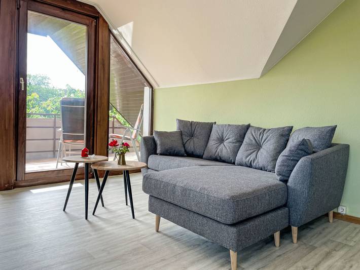 Ferienwohnung für 3 Personen, mit Balkon und Garten sowie Ausblick in Kaiserstuhl - 2