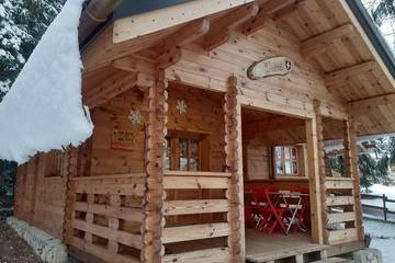 Chalet pour 4 personnes, avec jardin et terrasse sur le Lac d'Annecy