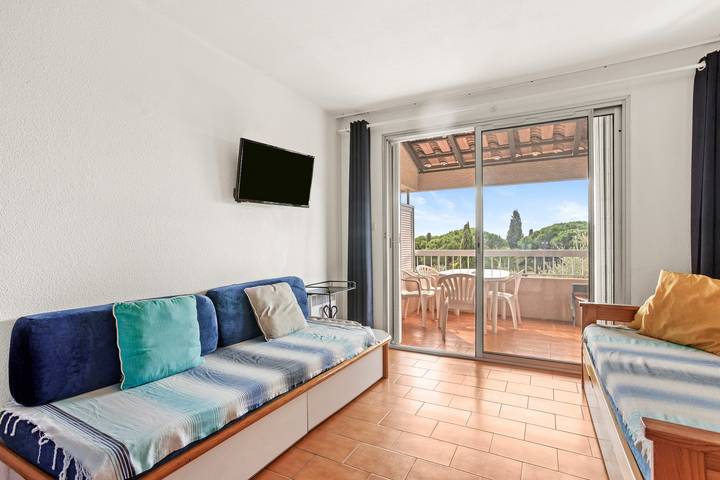 Appartamento intero, Appartamento 'Appartement Chêne Liège' con vista mare, piscina in comune e Wi-Fi in La Nartelle, Sainte-Maxime