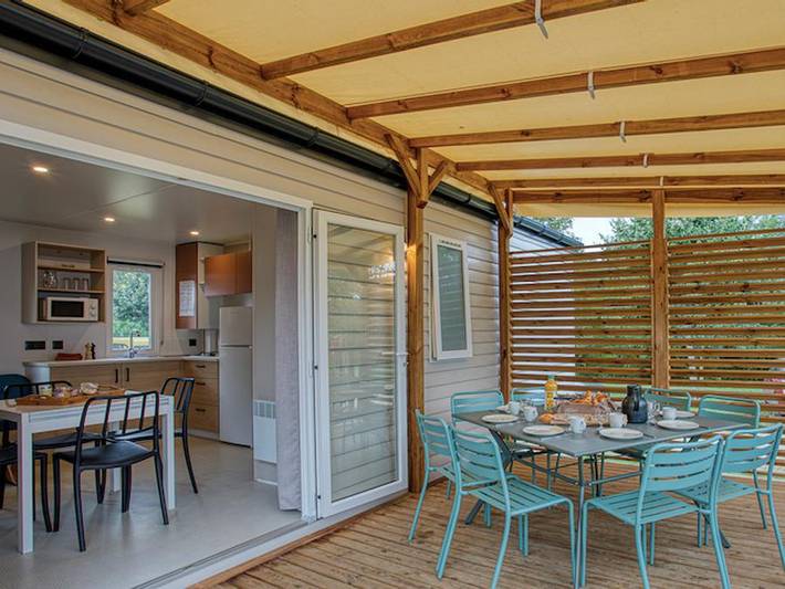 Mobil home pour 8 personnes, avec bassin pour enfant à Carsac-Aillac - 3