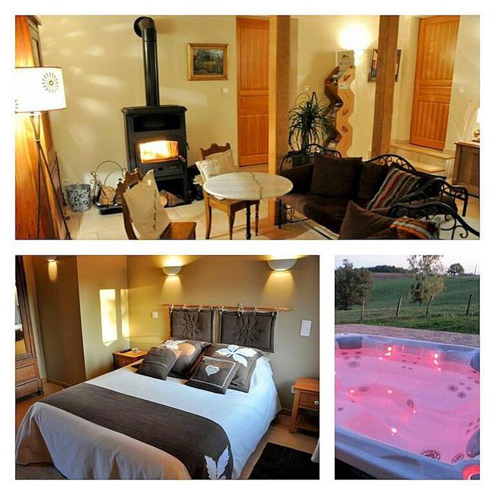 Chambre d’hôte pour 4 personnes, avec jardin