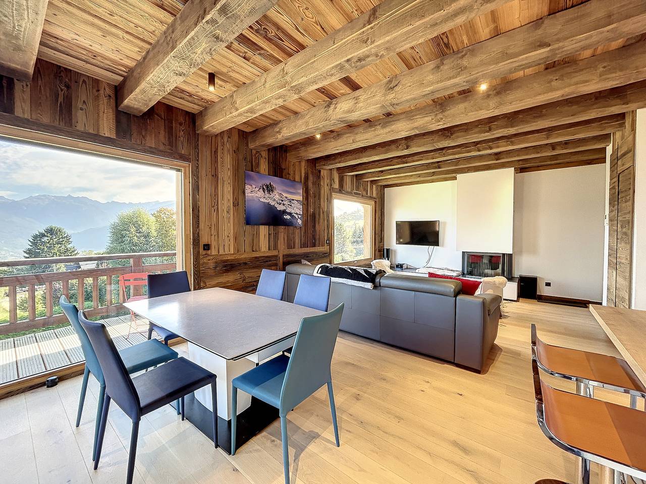 Appartement De Vacances pour 8 Personnes dans Combloux, Pays du Mont-Blanc