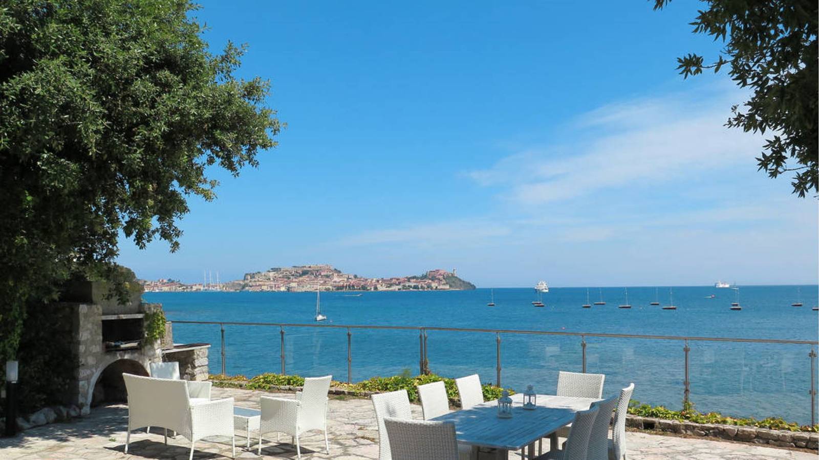 Villa pour 8 personnes avec balcon in Portoferraio, Ile d'Elbe