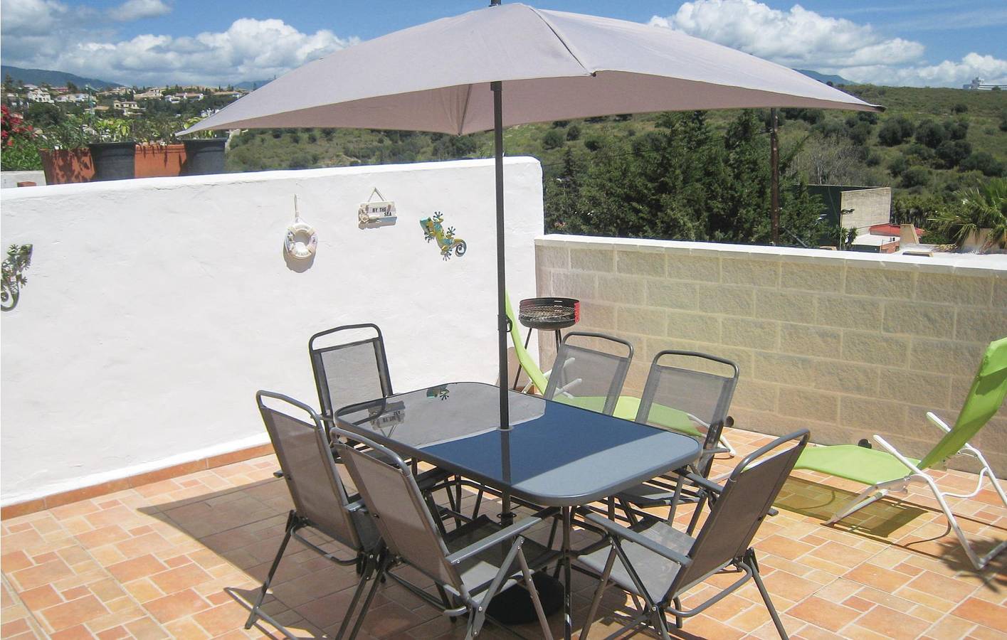 Appartement mit Poolterrasse - Strand 1km - WiFi in Paraiso Alto, Estepona