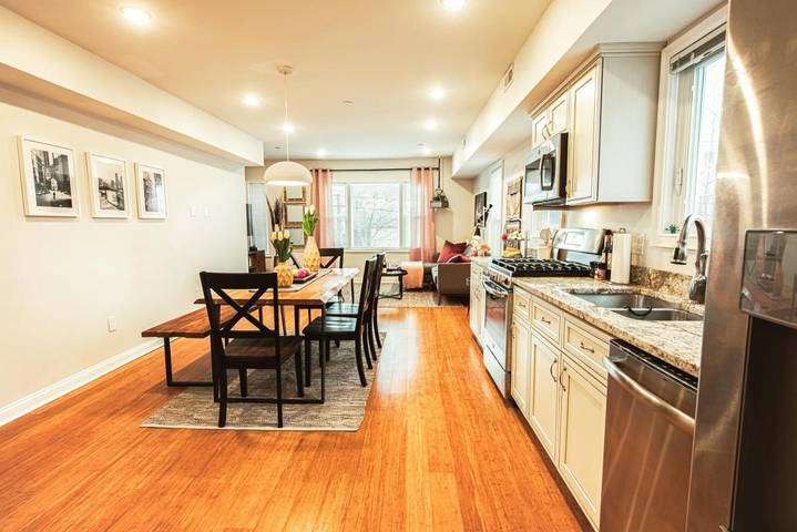 Ferienhaus für 5 Personen, mit Terrasse und Ausblick in Newton